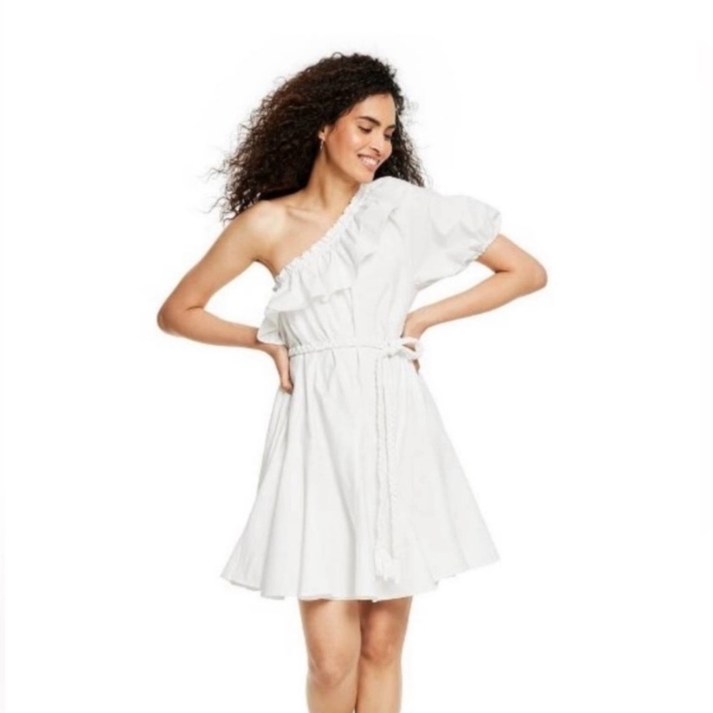 RHODE x Target White Cotton Dress